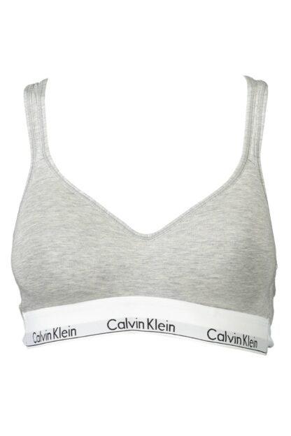 Calvin Klein - Gray Cotton Women Bralette