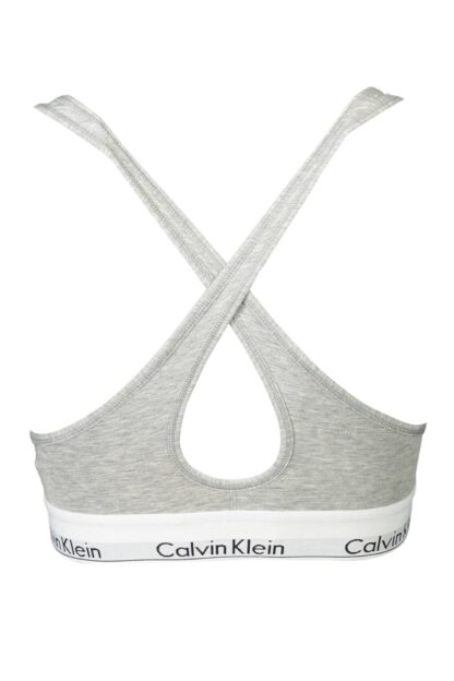 Calvin Klein - Gray Cotton Women Bralette