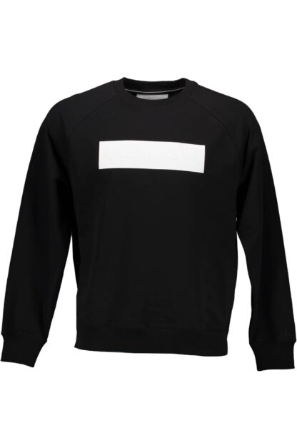 Calvin Klein - Black Cotton Mens Sweater