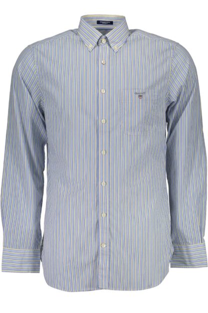 Gant - Light Blue Cotton Men Shirt