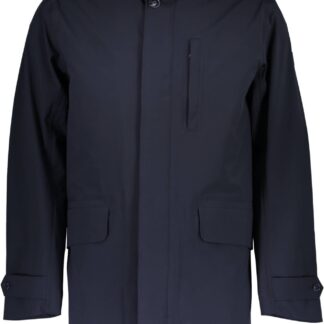 Gant - Blue Cotton Men Jacket