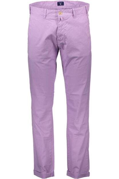 Gant - Pink Cotton Men Trouser