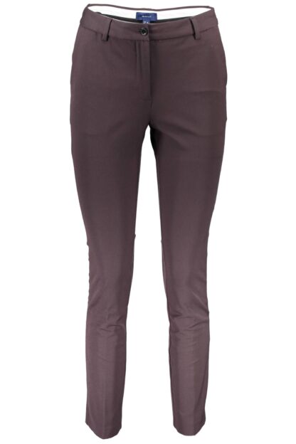 Gant - Brown Cotton Women Pant