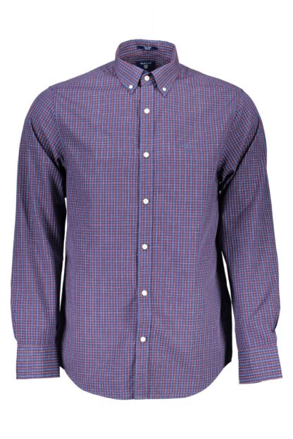 Gant - Blue Cotton Men Shirt