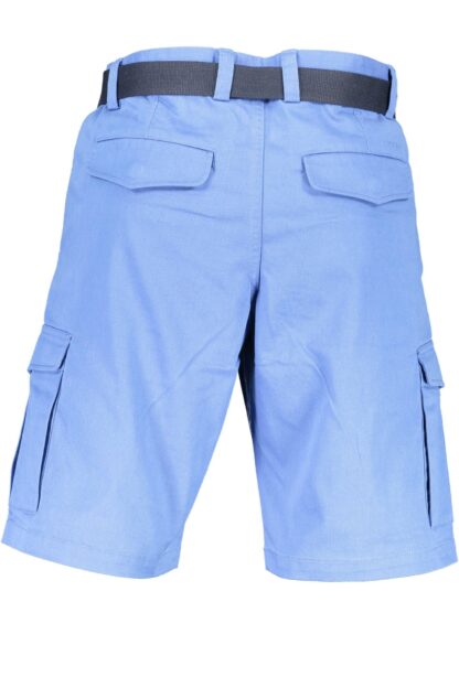 Gant - Light Blue Cotton Men Bermuda Pant