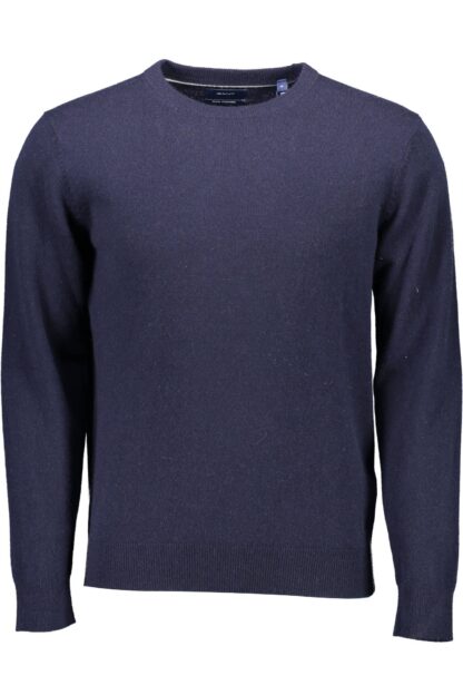 Gant - Blue Wool Men Sweater