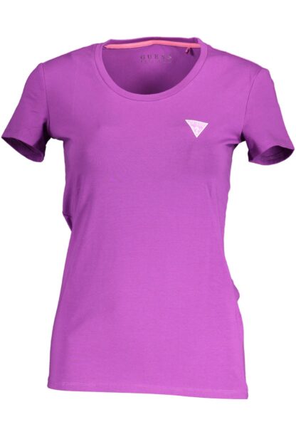 Guess Jeans - Purple Cotton Women T-Shirt