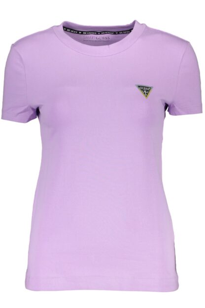 Guess Jeans - Purple Cotton Women T-Shirt