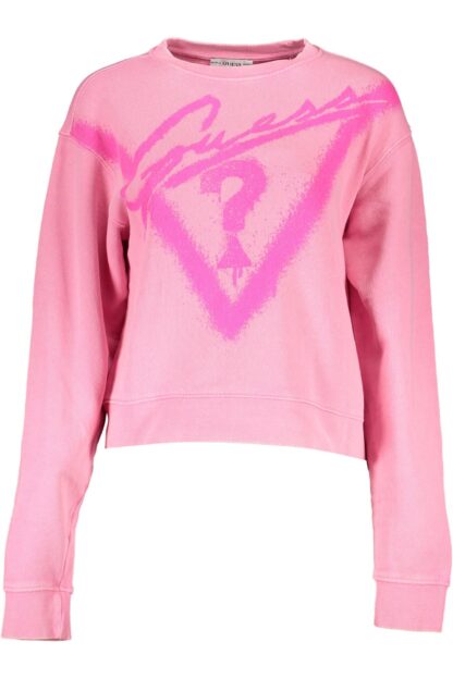 Guess Jeans - Pink Cotton Women Sweater