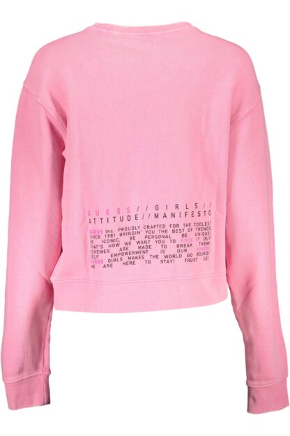 Guess Jeans - Pink Cotton Women Sweater