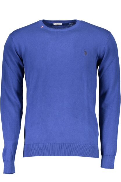 U.S. POLO ASSN. - Blue Cotton Men Sweater