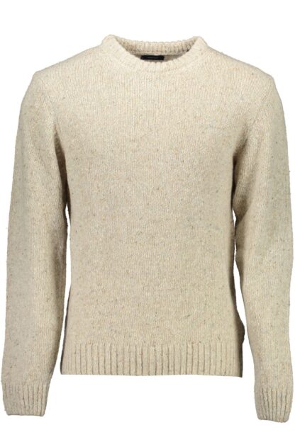 Gant - Beige Wool Men Sweater