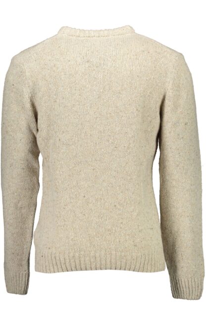 Gant - Beige Wool Men Sweater