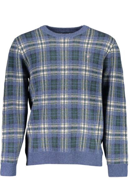 Gant - Blue Cotton Men Sweater