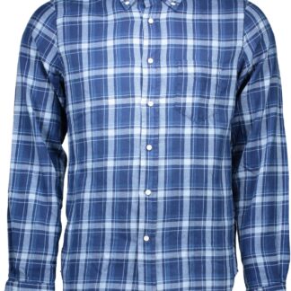 Gant - Blue Cotton Men Shirt