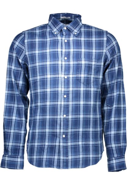 Gant - Blue Cotton Men Shirt