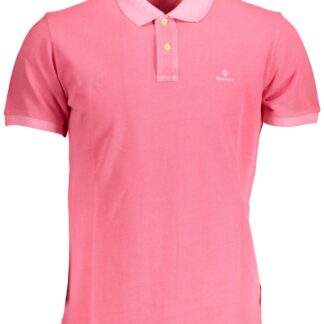 Gant - Red Cotton Men Polo Shirt