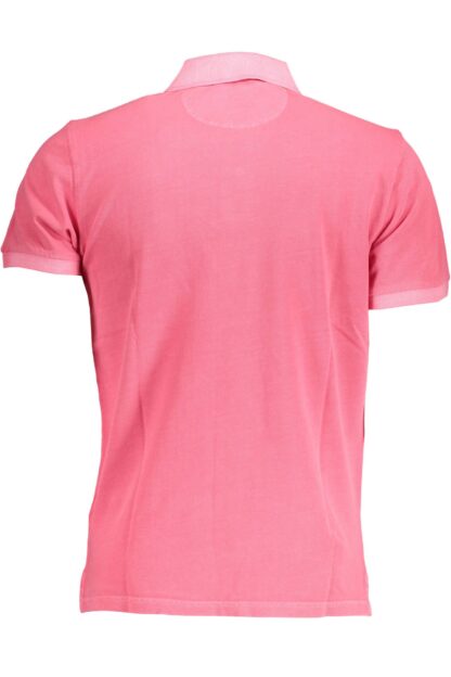 Gant - Pink Cotton Men Polo Shirt