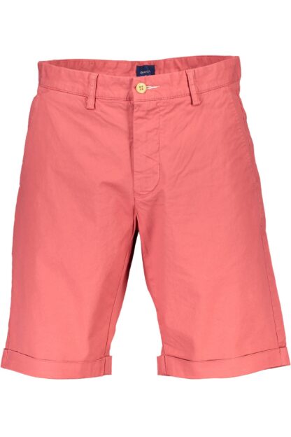 Gant - Red Cotton Men Bermuda