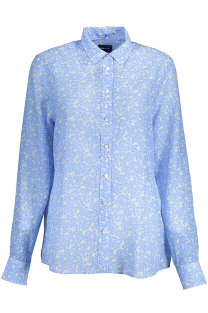 Gant - Light Blue Cotton Women Shirt