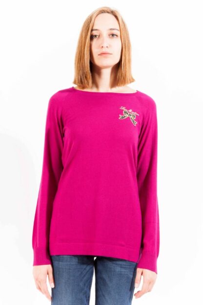 Love Moschino - Purple Nylon Women Sweater