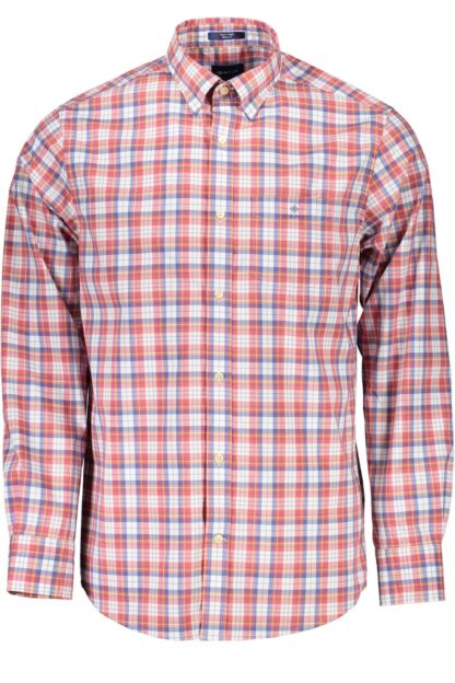 Gant - Red Cotton Men Shirt