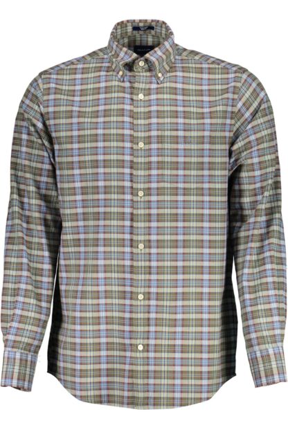 Gant - Green Cotton Men Shirt