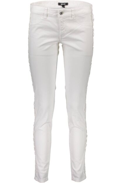 Just Cavalli - White Cotton Women Pants