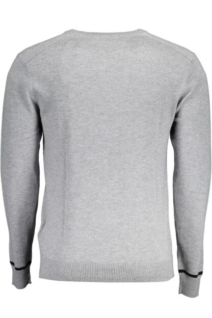 Guess Jeans - Gray Wool Men Sweater