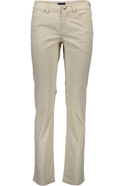 Gant - Beige Cotton Women Pant