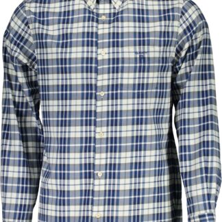 Gant - Light Blue Cotton Men Shirt