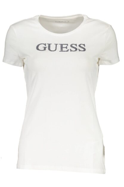 Guess Jeans - White Cotton Women T-Shirt