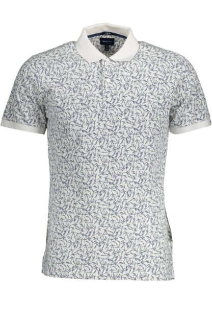 Gant - White Cotton Men Polo Shirt