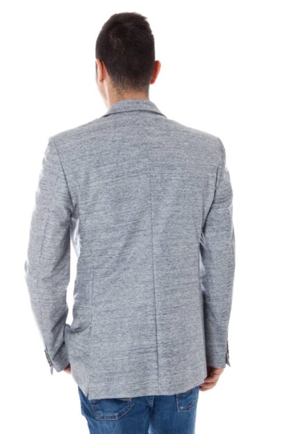 Calvin Klein - Gray Cotton Men Jacket