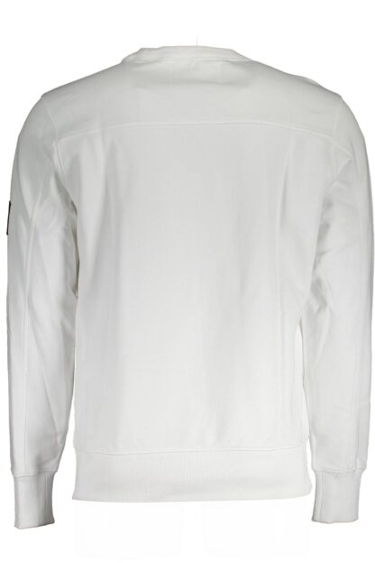 Calvin Klein - White Cotton Men Sweater