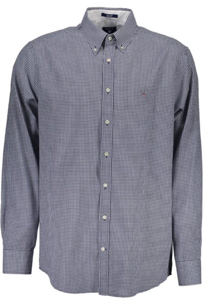 Gant - Blue Cotton Men Shirt