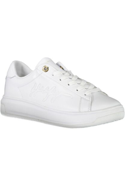 Tommy Hilfiger - White Polyester Women Sneaker