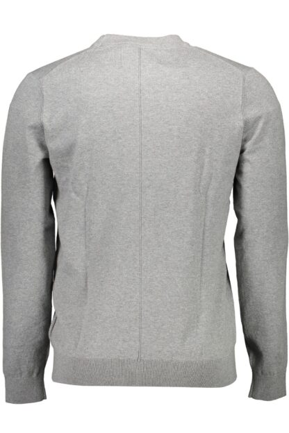 Calvin Klein - Gray Cotton Men Sweater