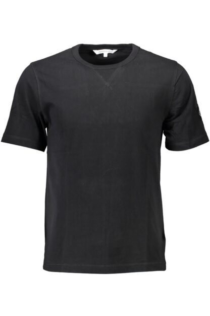 Calvin Klein - Black Cotton Men T-Shirt