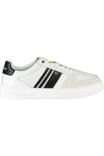 Calvin Klein - White Polyester Men Sneaker