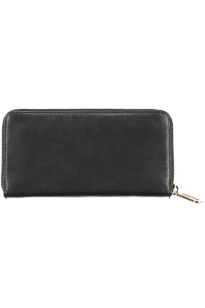 Tommy Hilfiger - Black Leather Women Wallet