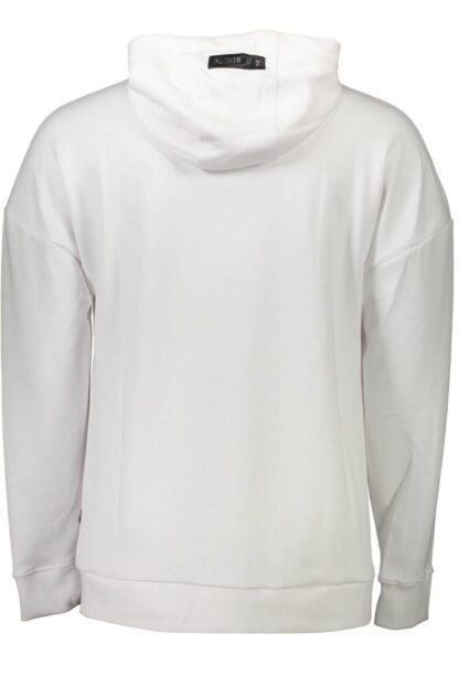 Plein Sport - White Cotton Men Sweater