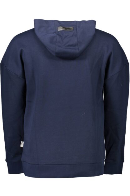 Plein Sport - Blue Cotton Men Sweater