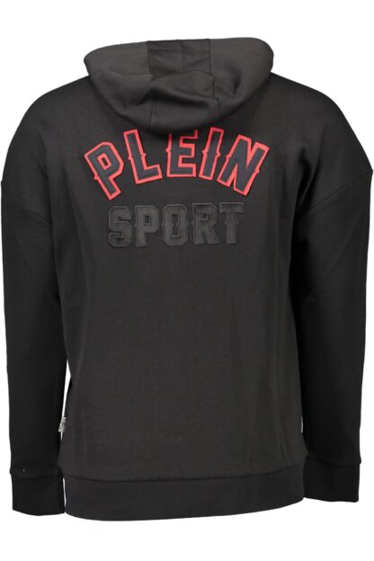 Plein Sport - Black Cotton Men Sweater