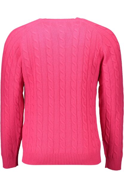 Gant - Pink Wool Men Sweater