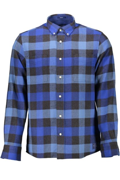 Gant - Blue Cotton Men Shirt