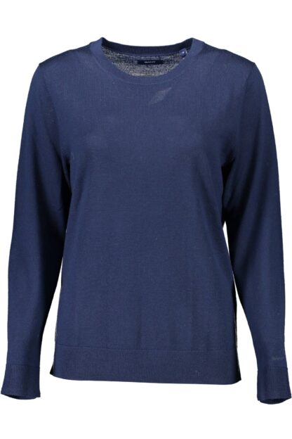 Gant - Blue Wool Women Sweater