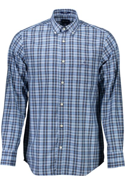 Gant - Blue Cotton Men Shirt