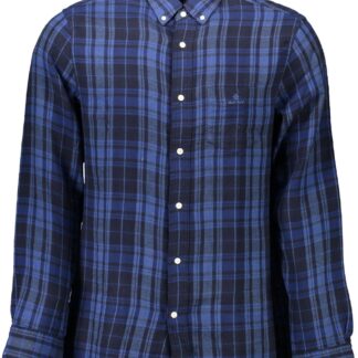 Gant - Blue Cotton Men Shirt