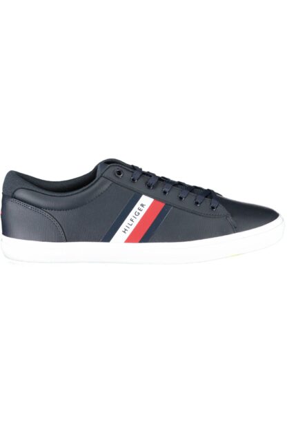 Tommy Hilfiger - Blue Polyester Men Sneaker